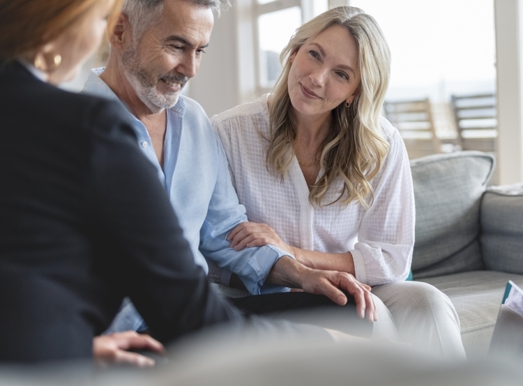 Couple in consultation